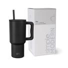 Copo Simple Modern Trek 900ml com Alça e Tampa com Palha