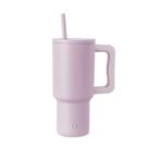 Copo Simple Modern Trek 900ml com Alça e Tampa de Palha