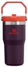 Copo Stanley IceFlow Flip Straw 590mL em aço inoxidável isolado