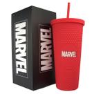 Copo Stiff Marvel Avengers 710ml Vingadores Com Canudo Copo Stiff Marvel Avengers 710ml Vingadores Com Canudo