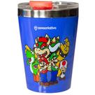 Copo Super Mario E Amigos Quente Gelado 300ml Com Tampa Oficial Nintendo - Zona Criativa