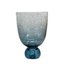 Copo Taça Acrílico Bubble Blue Degradê 360ml