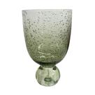Copo Taça Acrílico Bubble Green Degradê 360ml