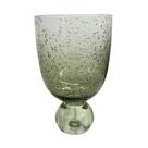 Copo Taça Acrílico Bubble Green Degradê 360ml