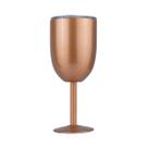 Copo Taça Térmica de Inox com Tampa a Vácuo Parede Dupla 400ml Drinks Bebidas Gin