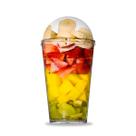 Copo Tampa Bolha 400ML Servir Salada Doces 15,5x8cm