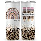 Copo TEEBIM Teacher Appreciation 600 ml em aço inoxidável