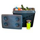 Copo termic coleman + brinde caixa pop 32l light green/preto