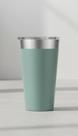 Copo Térmico 560ml Verde Com Tampa Hermética Copo Térmico 560ml Verde Com Tampa Hermética