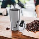 Copo Térmico Aço Inox 870 Ml Com Tampa Cerveja Chá Água Café Onix Termic Copo Térmico Aço Inox 870 Ml Com Tampa Cerveja Chá Água Café Onix Termic