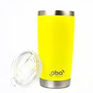 Copo Térmico Aço Inox Com Tampa e Abridor De Garrafas 591 Ml Oba Térmic Neon Brilha no Escuro Copo Térmico Aço Inox Com Tampa e Abridor De Garrafas 591 Ml Oba Térmic Neon Brilha no Escuro