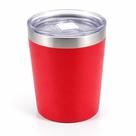 Copo Térmico Aço Inoxidável 260ml para Cerveja Doméstico Leite Café Cor:Vermelho