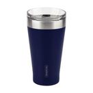 Copo Térmico Azul Em Aço Inox Tramontina Exata Com Tampa 550ml