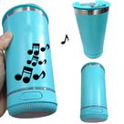 Copo Térmico Azul Marinho Caixa De Som bluetooth