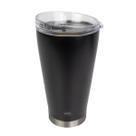 Copo Térmico Bebida Gelada Quente Café Cerveja 475ml Preto