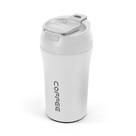 Copo térmico branco 420ml com tampa antivazamento