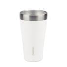 Copo Térmico Branco Em Aço Inox Tramontina Exata Sem Tampa 550ml