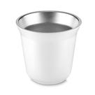 Copo Térmico Café Expresso 40ml Aço Inox Parede Dupla Branco Copo Térmico Café Expresso 40ml Aço Inox Parede Dupla Branco