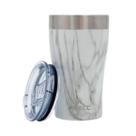 Copo Térmico Cerveja 500ml Carrara Marble Com Tampa - Arell