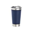 Copo Térmico Cerveja Chopp Inox Com Tampa Abridor 480ml Xtuned