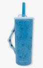 Copo Térmico Charms Lilo & Stitch - Stitch 600 ML Licenciado Cor:Azul