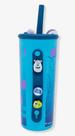 Copo Térmico Charms Monstros S.A Sulley 600 ML Licenciado Cor:Azul
