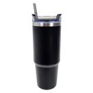 Copo Térmico Classic Flip Straw 887ml Com Tampa E Canudo