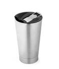 Copo Térmico com abridor Aço Inox 502ml