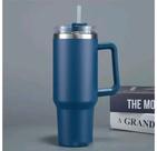 Copo Térmico com Canudo 1200 ML Caneca Garrafa de Água Café Refrigerante Chá