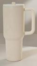 Copo Térmico com Canudo 1200ml Cor Off-White