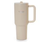 Copo Térmico com Canudo 1200ml Noah Offwhite Alma Genius