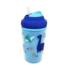 Copo Térmico Com Canudo De Silicone Cool Azul Multikids Baby - BB034