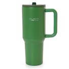 Copo Térmico com Canudo Inox 1200ml Noah Verde Alma Genius