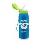 Copo Térmico com Canudo Keep it Cool Azul Multikids Baby - BB1105 - MultikidsBaby