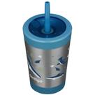 Copo Térmico com Canudo Kids Tubarão 354ml - Contigo