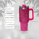 Copo Termico com Strass Brilho 1200ml Copo Termico com Strass Brilho 1200ml