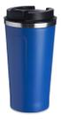 Copo térmico com tampa para café chá 500ml - Azul Escuro