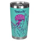 Copo Térmico com Tampa Vedada Gluck 519ml Be Yourself Verde