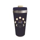 Copo Térmico de Aço Inox 465ml com Tampa - Bebidas Quentes e Frias