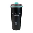 Copo térmico de aço inoxidável com tampa 500ml