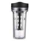 Copo Térmico de Café Tumbler Cold Brew 420ml Preto - ILC