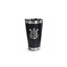 Copo Térmico de Cerveja 473ml Corinthians Aço Inox Copo Térmico de Cerveja 473ml Corinthians Aço Inox