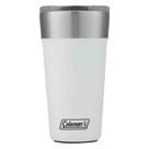 Copo Térmico de Cerveja 600 mL com Abridor de Garrafa Branco - Invicta