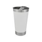 Copo Térmico De Cerveja Aço Inox 473Ml Com Tampa