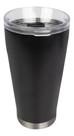 Copo Térmico De Cerveja Preto Com Tampa E Abridor 700ml Mor