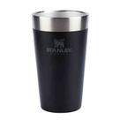 Copo Térmico de Cerveja sem Tampa 473 ml Black Stanley Copo Térmico de Cerveja sem Tampa 473 ml Black Stanley