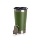 Copo Térmico de Inox 473ml com Abridor e Personalização a Laser