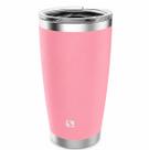 Copo Térmico de Inox com Tampa 500 ml Rosa Everest Soprano