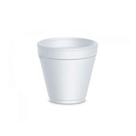 Copo Térmico Descartável De Isopor P Café 70ml C/ 500 Un Cor Branco