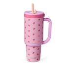Copo Térmico Ello Oasis 1,2 L em Aço Inoxidável com Canudo Copo Térmico Ello Oasis 1,2 L em Aço Inoxidável com Canudo